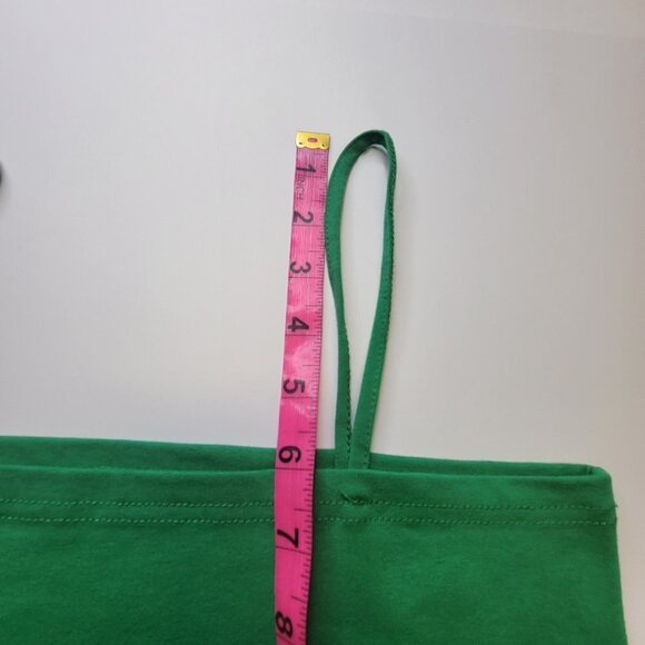 GREEN Spaghetti Strap Camisole Light Green Tank Top - New Without Tags- One Size - Picture 6 of 9